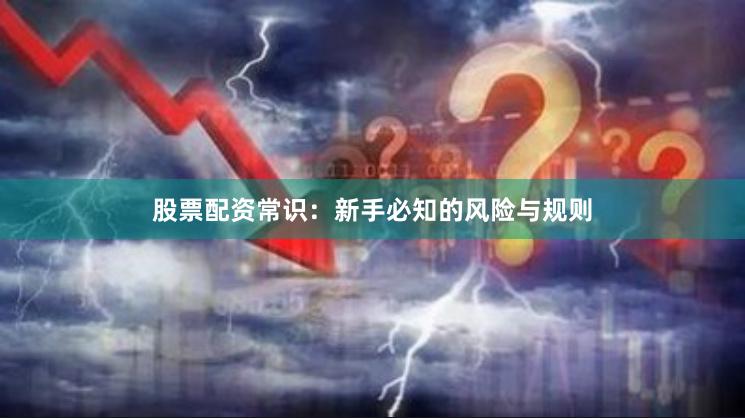 股票配资常识：新手必知的风险与规则