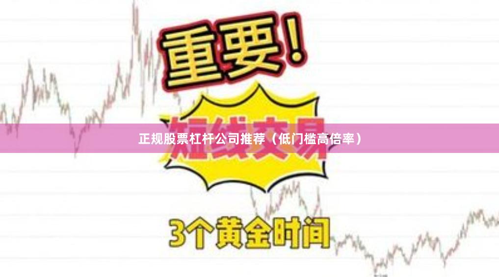 正规股票杠杆公司推荐（低门槛高倍率）